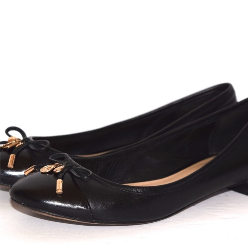 Coach Noella Elegant Black Ballet Flats
8B